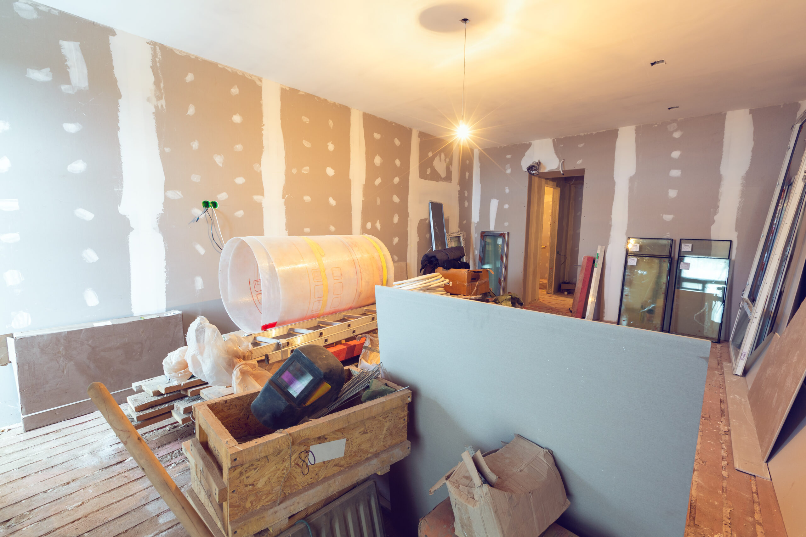 Home renovation project interior - Rivara Capital fix and flip real estate loans